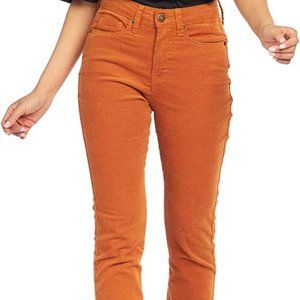 NWOT MUD PIE VINCENT CORDUROY JENAS SIZE LARGE RUST